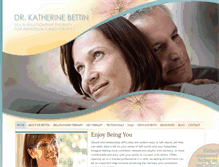 Tablet Screenshot of drkatherinebettin.com